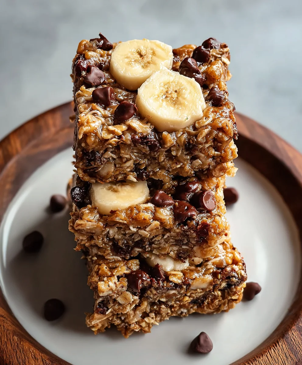 Easy Banana Oat Breakfast Bars - Healthy & Quick Recipe
