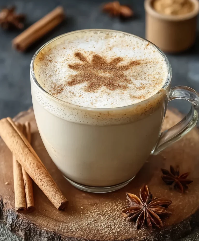 Maple Cinnamon Latte- Cozy & Delicious Recipe