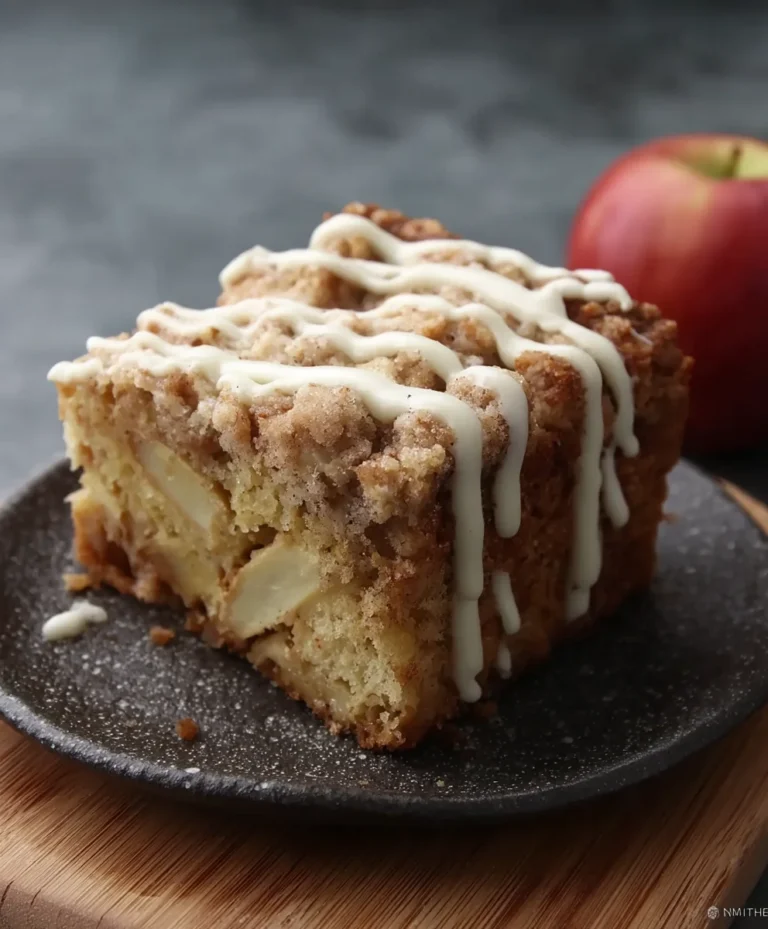 Apple Crum extractble Cake-Easy Delicious Recipe