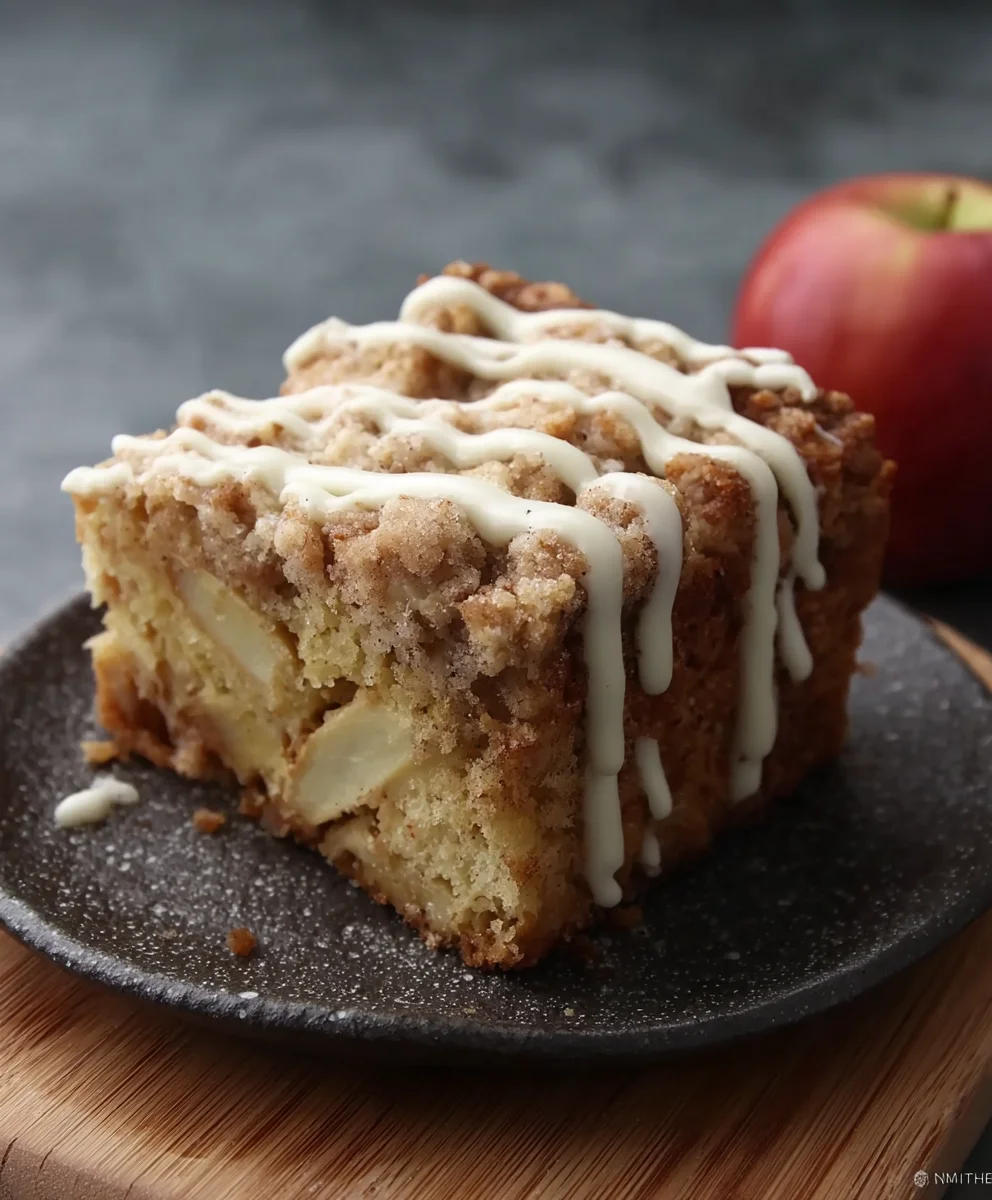 Apple Crum extractble Cake-Easy Delicious Recipe