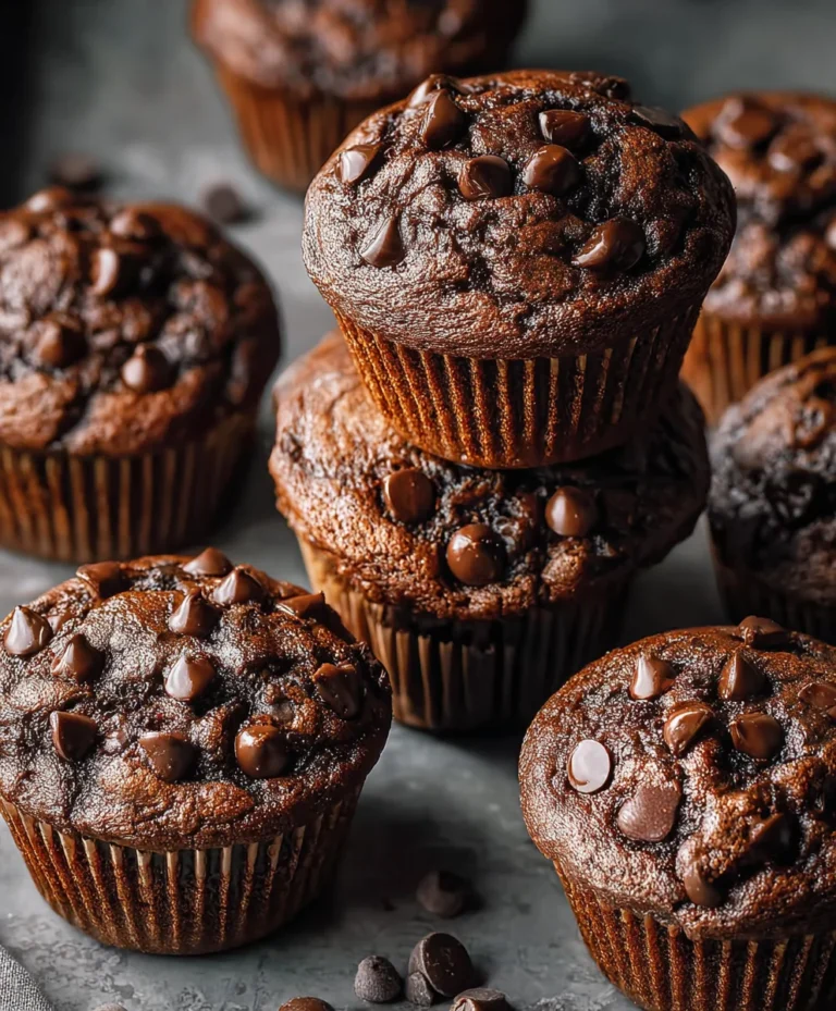 Double Chocolate Chip Muffins – Best Ever Recipe
