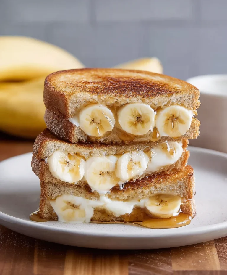 Honey Banana Grilled Cheese – Sweet & Easy Sandwich