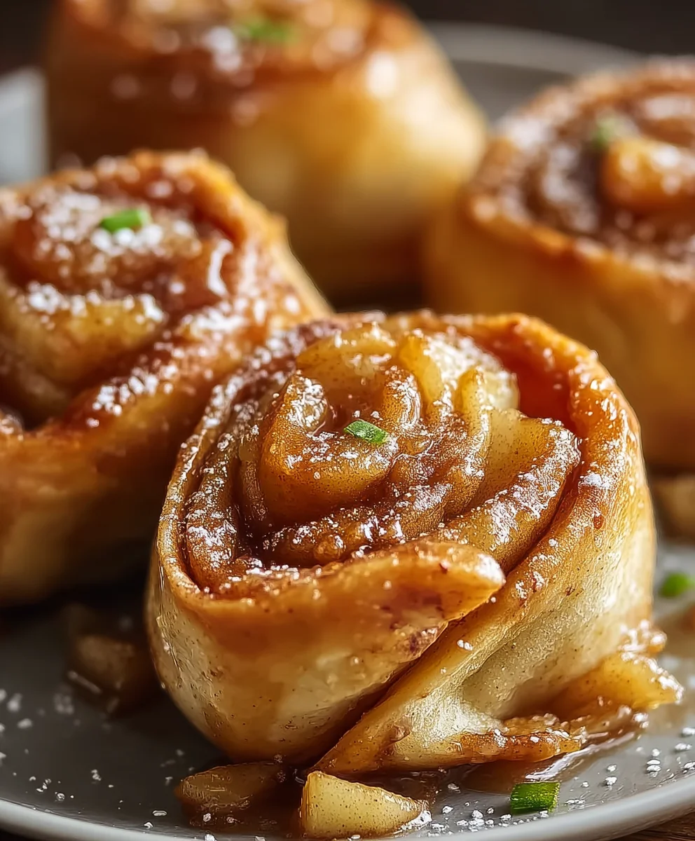 Easy Apple Pie Rolls-Quick Dessert Recipe