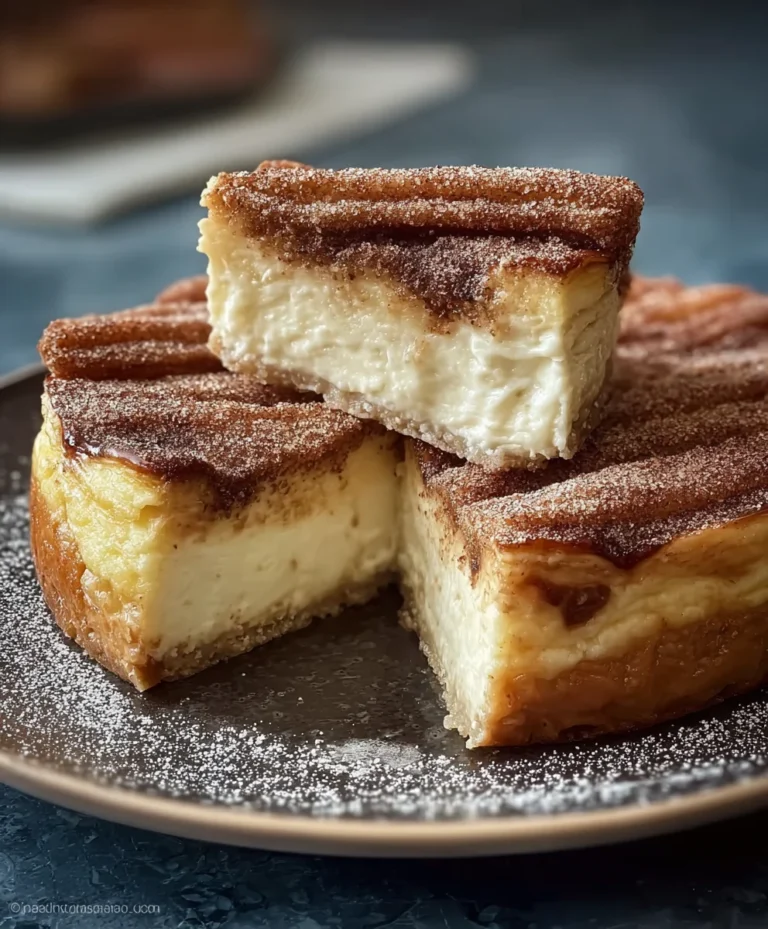 Churro Cheesecake Dreamy Dessert-Easy Recipe