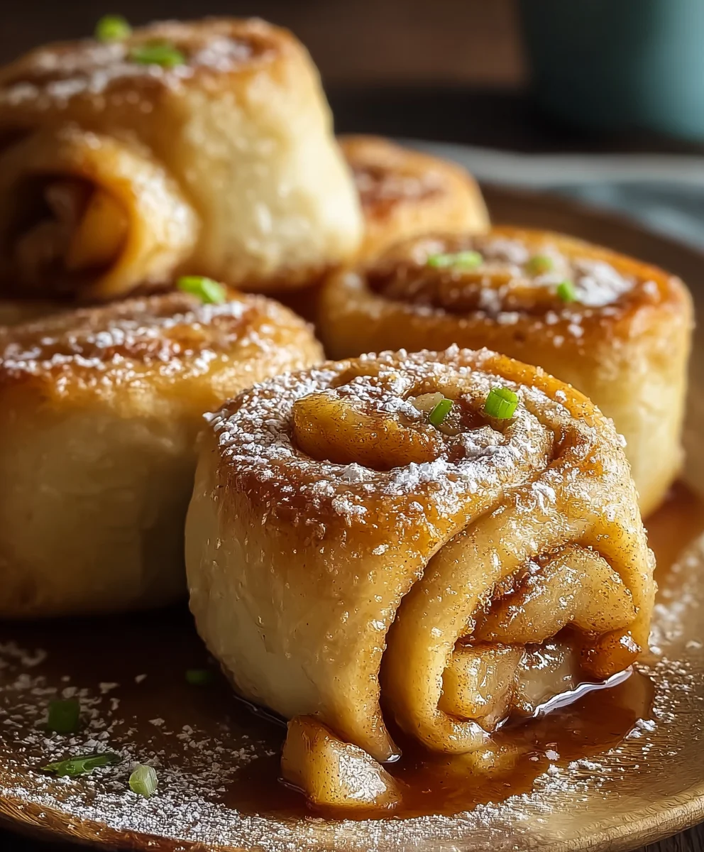 Easy Apple Pie Rolls-Quick Dessert Recipe