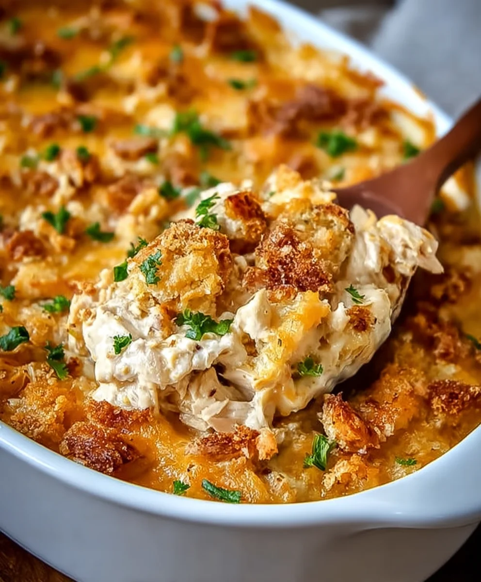 Million Dollar Chicken Casserole Recipe-Easy Dinner