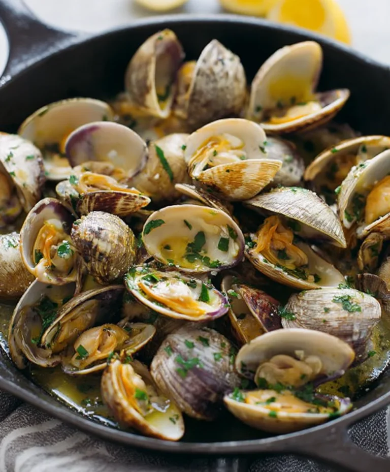 Garlic Butter Clams – Easy & Delicious Seafood Recipe