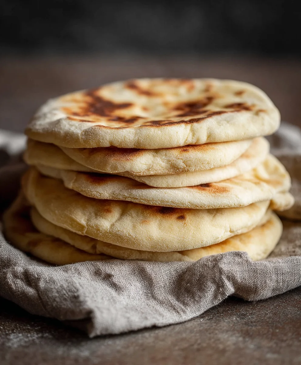 Easy Homemade Pita Bread- Quick & Delicious Recipe