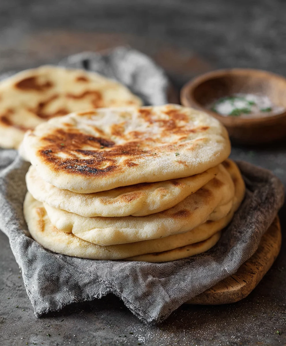 Easy Homemade Pita Bread- Quick & Delicious Recipe