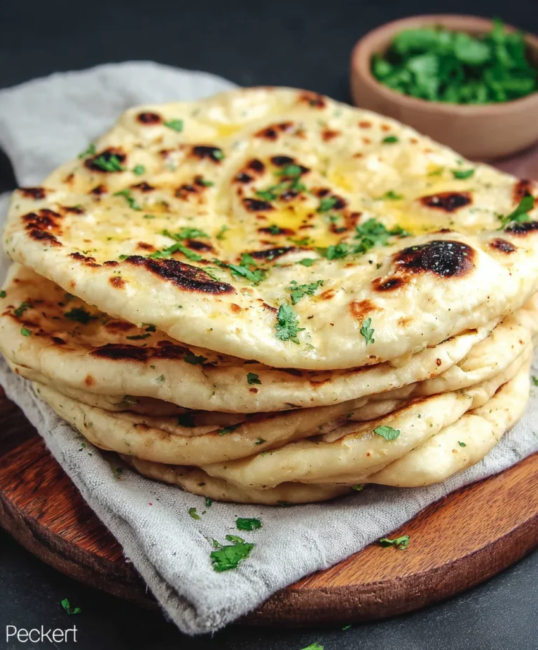 Easy Homemade Naan Bread Recipe-Soft & Chewy