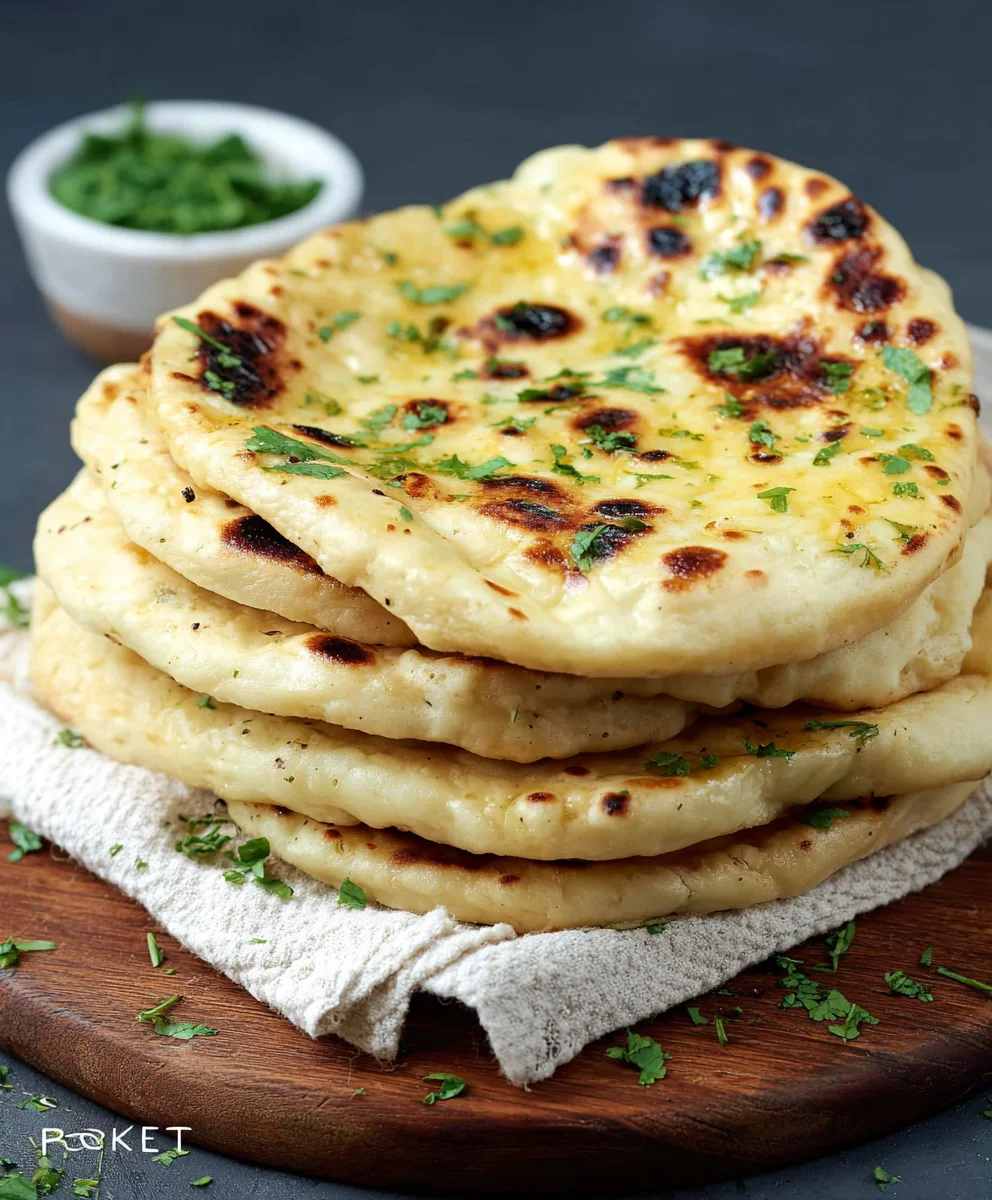 Easy Homemade Naan Bread Recipe-Soft & Chewy