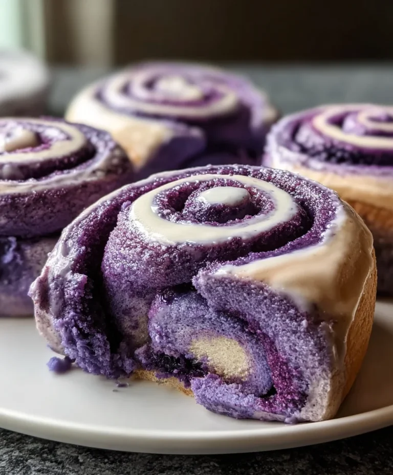Ube Cinnamon Rolls – Delicious Filipino Sweet Treat