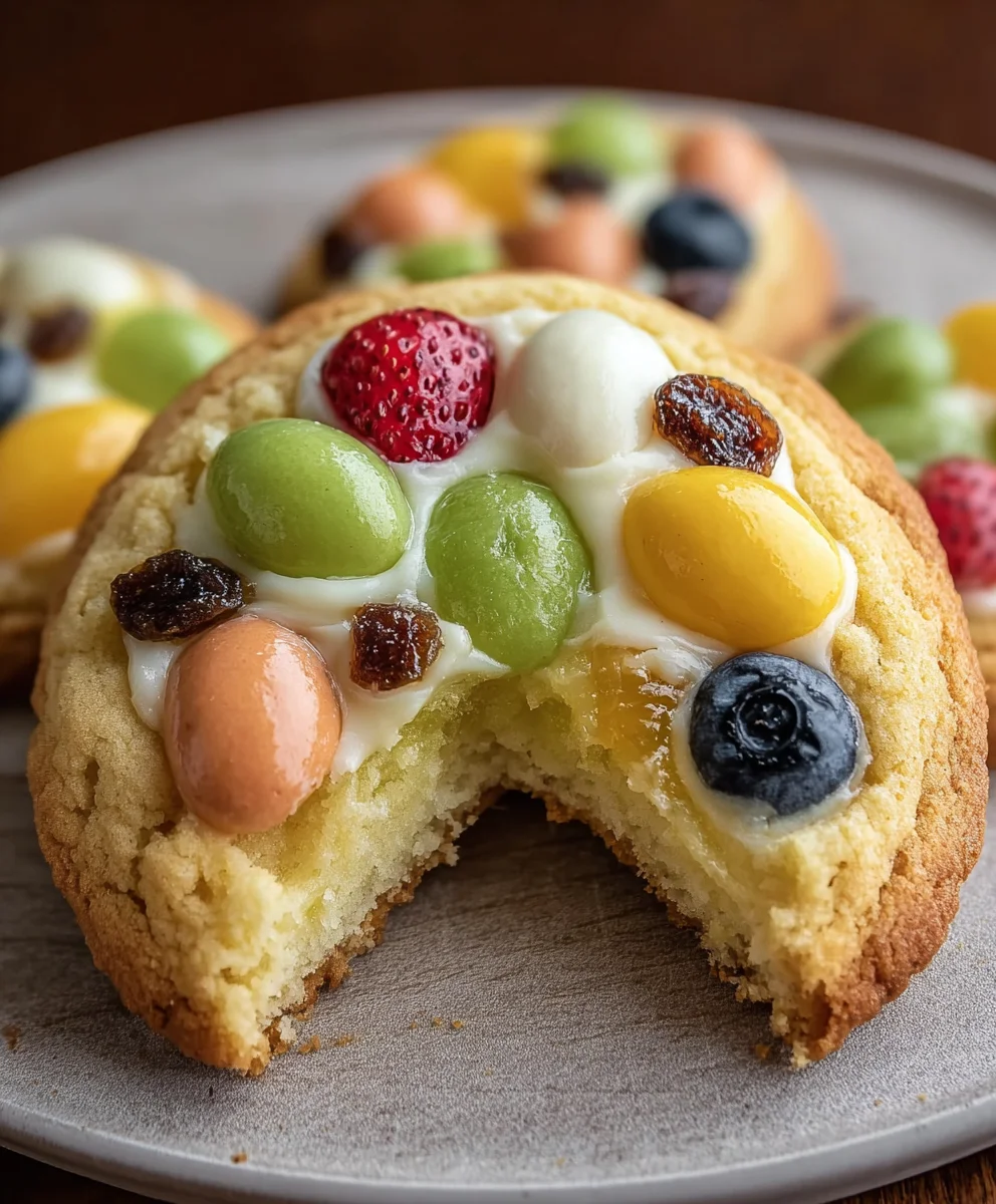 Easter Egg Fruit Cookies-Delicious & Easy Recipe