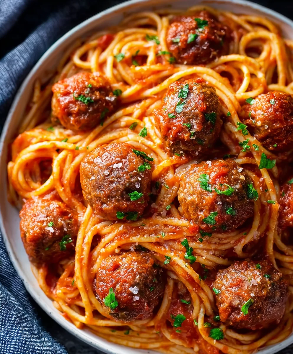 Instant Pot Spaghetti Meatballs-Easy Weeknight Dinner