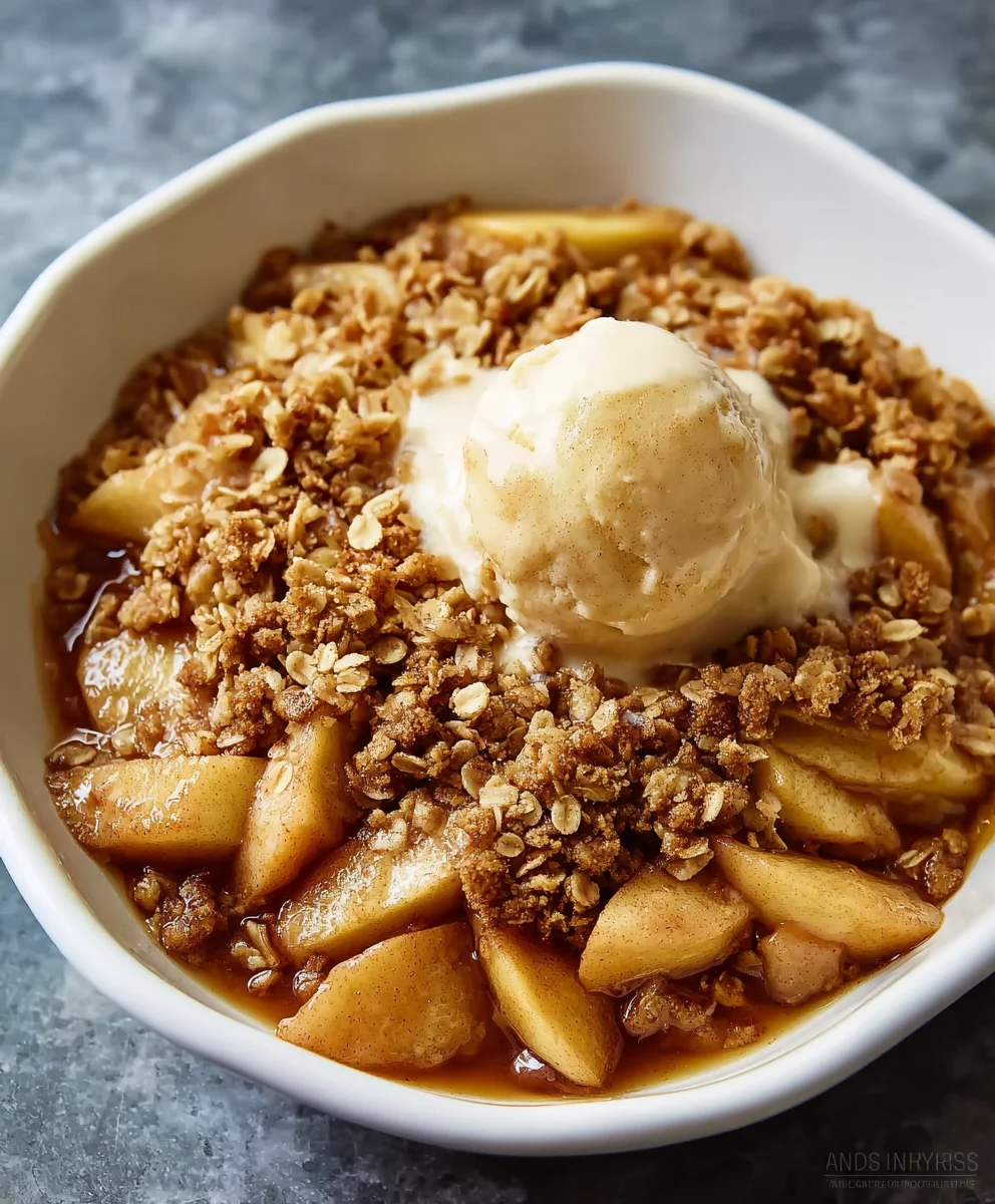 Easy Apple Crisp Recipe - Best Comfort Dessert