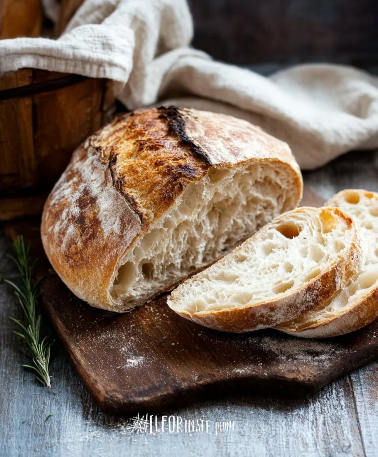 Easy Rustic Bread Recipe – Bake Amazing Loaves