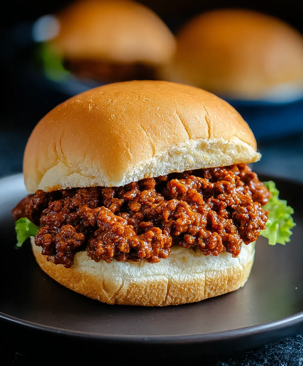Easy Homemade Sloppy Joe Sandwiches-Quick & Delicious