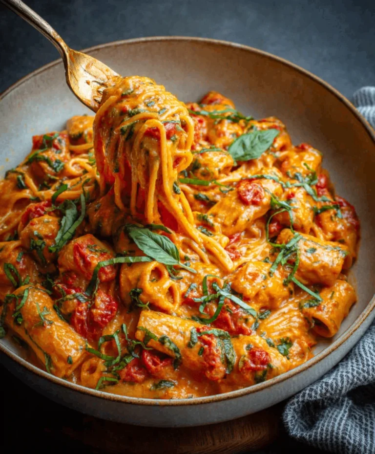 Creamy Tomato Garlic Pasta – Easy Dinner Recipe