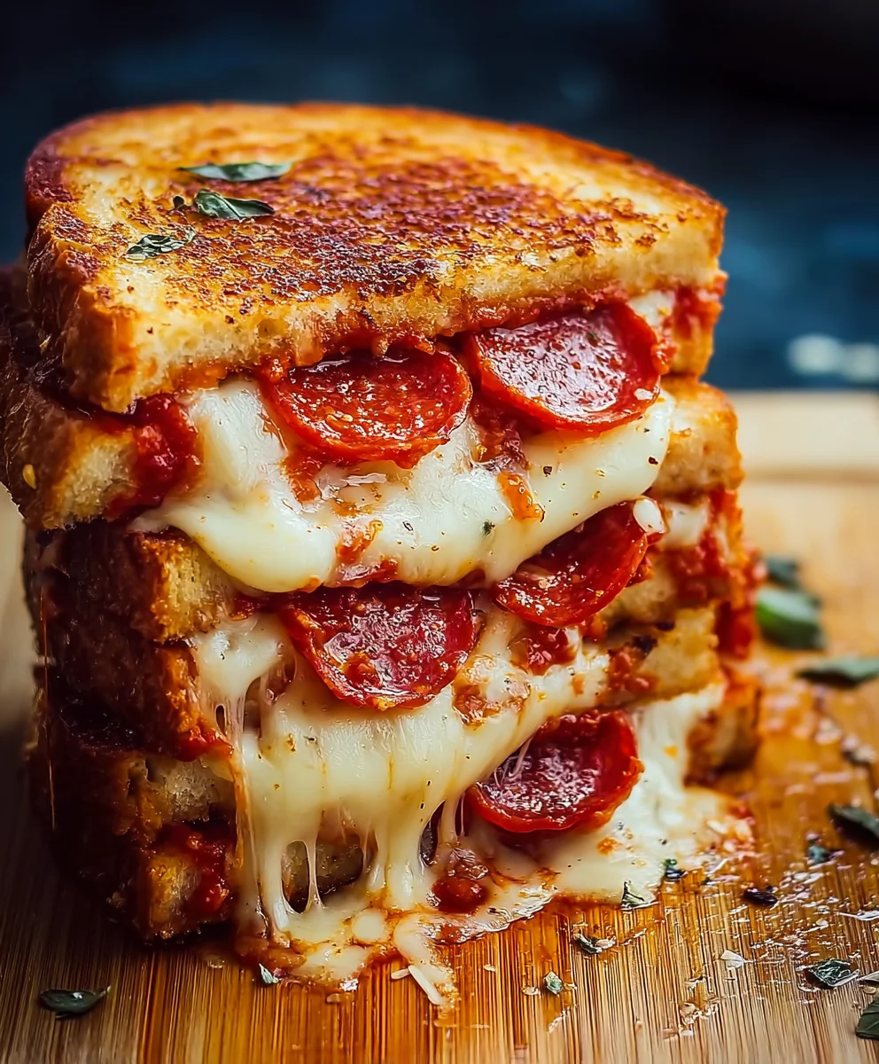 Quick Pizza Grilled Cheese-Easy & Delicious Recipe