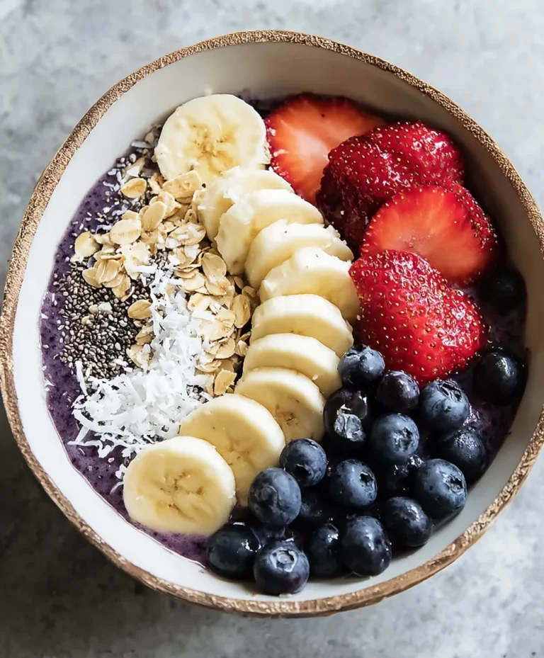 Fresh Acai Breakfast Bowl- Easy Healthy Start