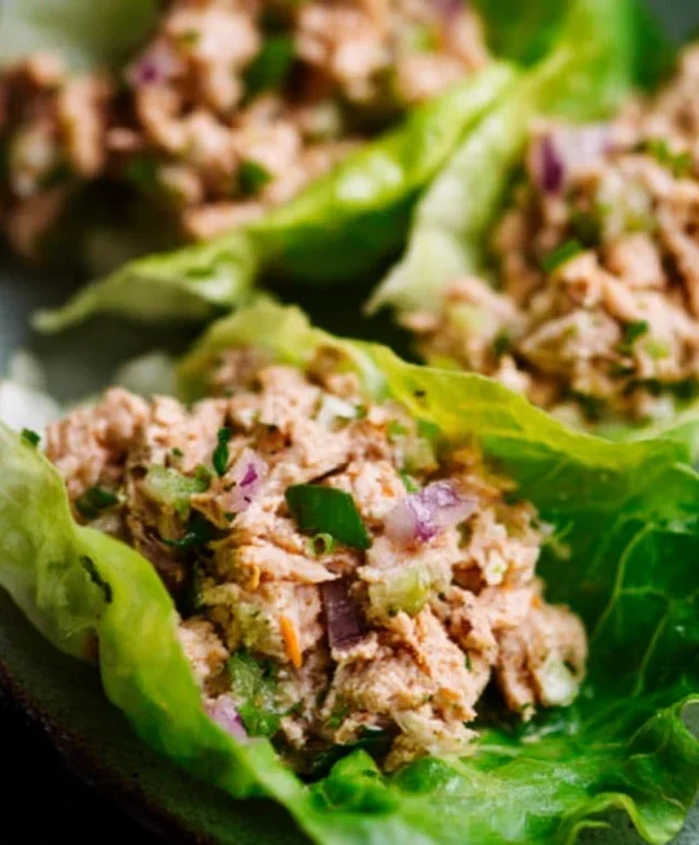 Tuna Lettuce Wraps