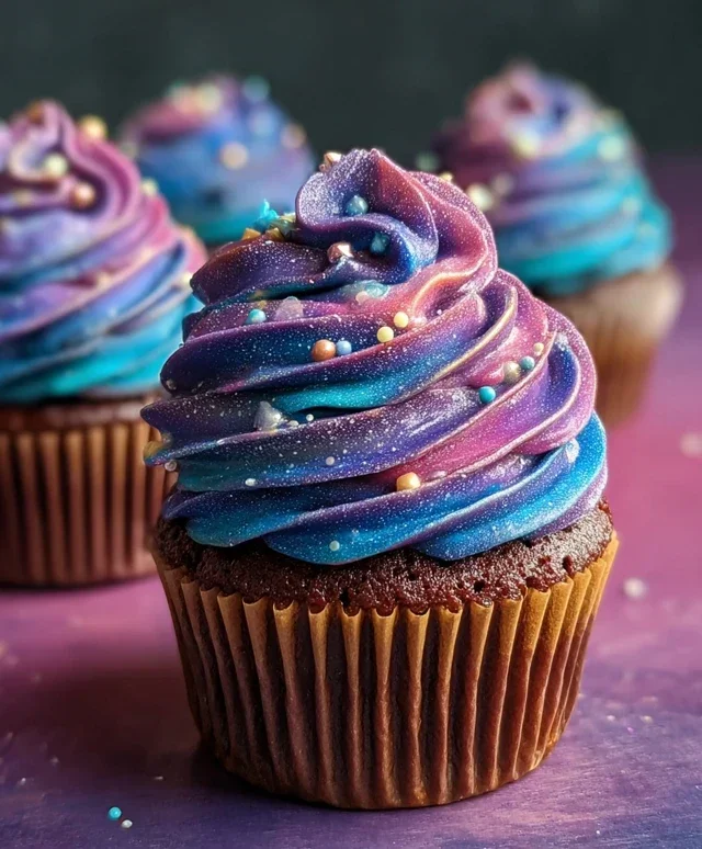 Galaxy Cupcakes