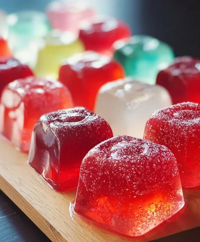 Boozy Jello Candy Melts