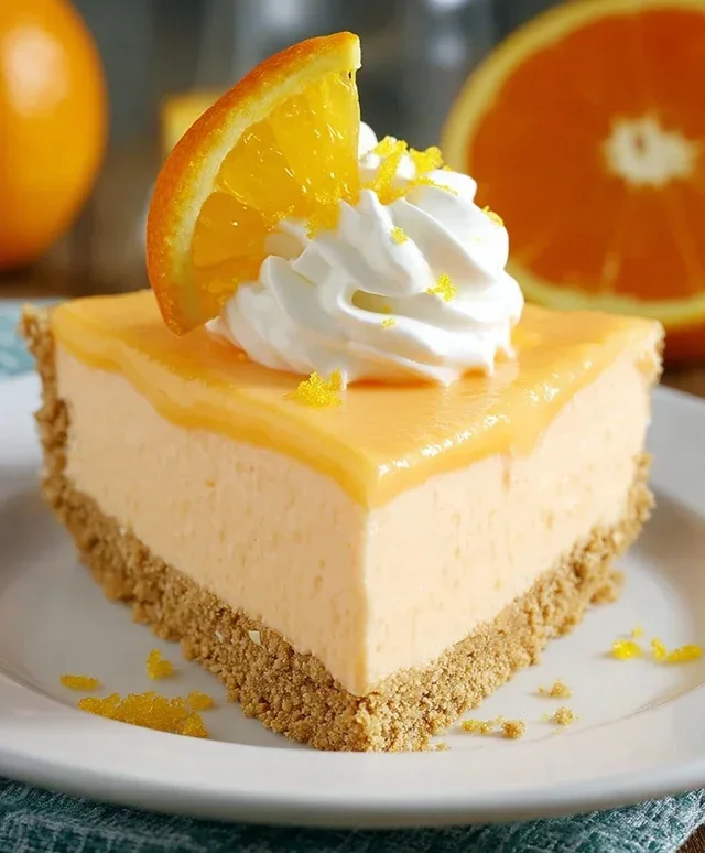 Orange Creamsicle Pie