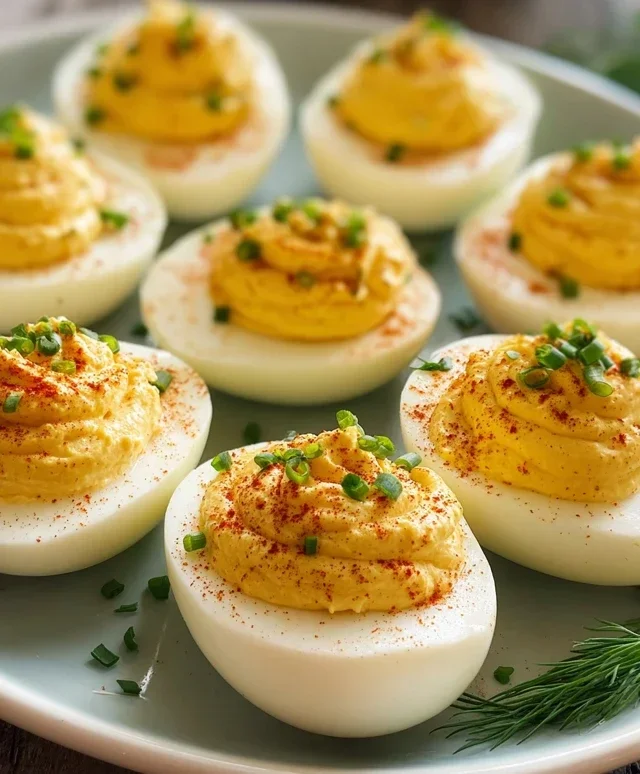Colored Deviled Eggs
