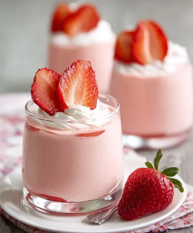 Strawberry Mousse