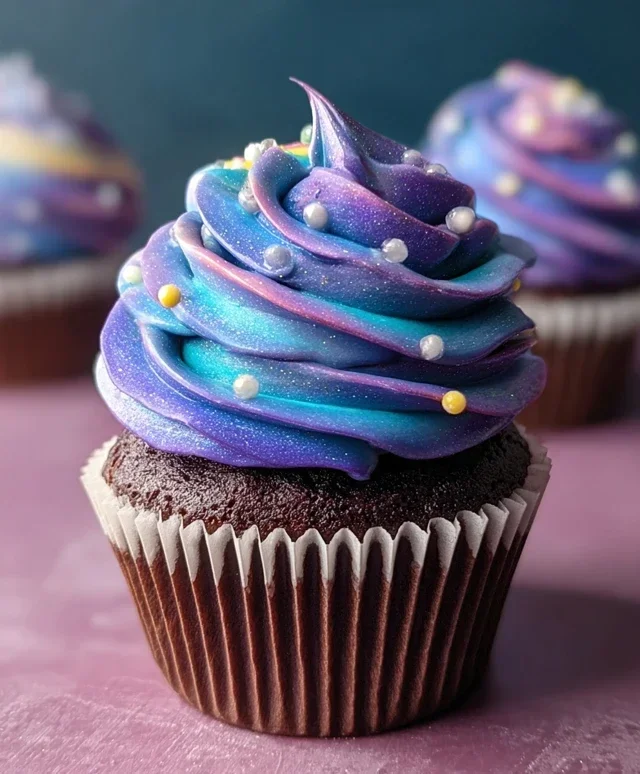 Galaxy Cupcakes