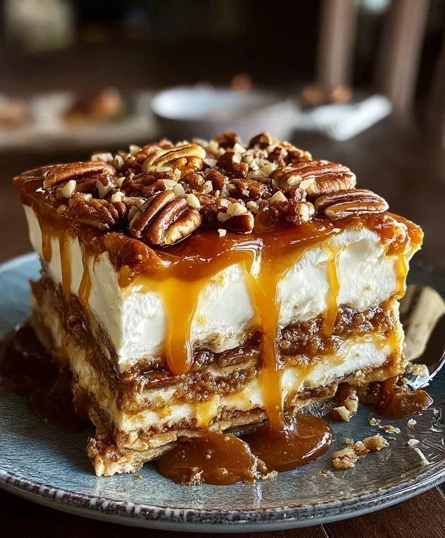 Pecan Pie Lasagn