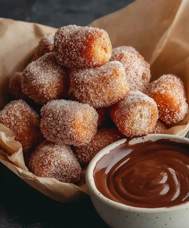 Sweet Air Fryer Churro Bites Recipe