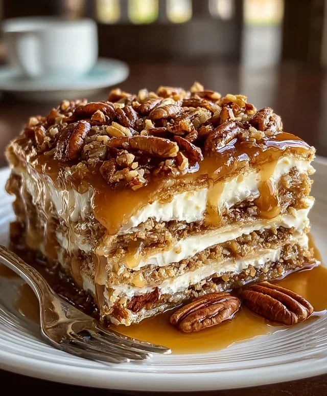 Pecan Pie Lasagn