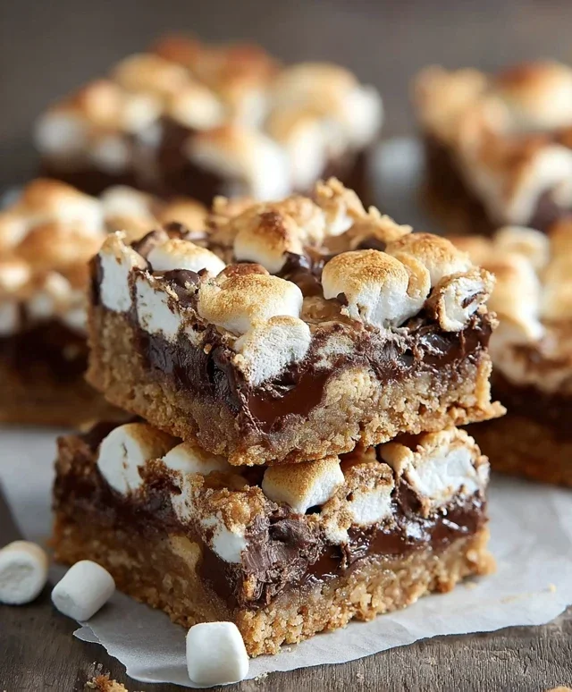 S'mores Seven Layer Bars