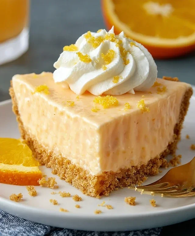 Orange Creamsicle Pie